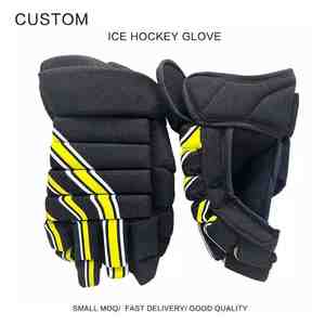 Gants de hockey sur glace personnalisés durables, petit MOQ, 8 à 15 pouces, logo imprimé, équipement de bonne qualité, gants pour jeunes et adultes - Product Image 3