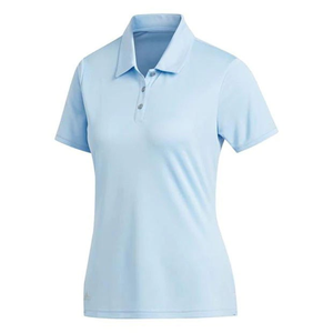 Polo pour femme 100% coton couleur bleu clair dernière conception - Product Image 6