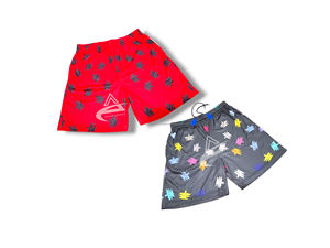 Athletic Men's Mid Waist Jogger Gym Shorts Swim Shorts Bolsillos tejidos - Product Image 1