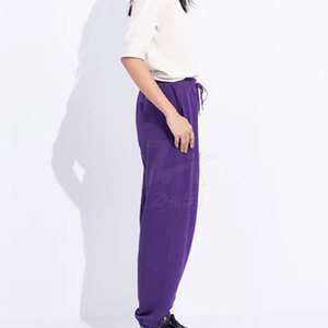 Hot Selling High Quality Winter Sweat <b>Pants</b> for Women with Elastic Waist Cotton Fleece Outdoor Wear From Pakistan - Product Image 4