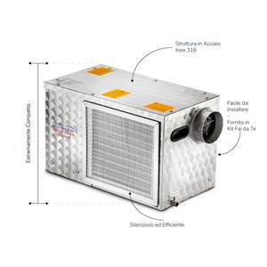 Thermowell nuovo sistema di climatizzazione marina a basso rumore compatto 220 V ad alta efficienza e compatto IZY16 16000btu - Product Image 2