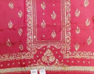 Belle tenue de designer moderne non cousue brodée à la main pour la fête Organza de style traditionnel indien à la mode - Product Image 3