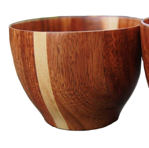 ชามซุปงานฝีมือไม้คลาสสิกเป็นมิตรกับสิ่งแวดล้อม พร้อมปริมาณสั่งทำพิเศษสำหรับใช้ในบ้านและงานปาร์ตี้ - Product Image 5