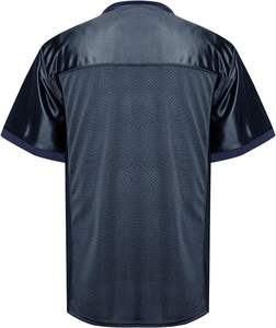 Camiseta Deportiva de Fútbol Personalizada, 100% Poliéster, Transpirable, Talla Grande, Manga Corta, Estampada, Uniformes de Equipo, Estilo Americano - Product Image 4