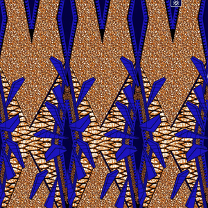 Premium-Quality African Wax Print Cotton Fabric for <b>Party</b> Wear Skirts & Traditional Outfits - Product Image 1
