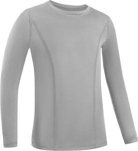Black Long Sleeve T-<b>Shirt</b> With <b>Flame</b> Design Polyester Material Crew Neck Casual Wear Base Layer - Product Image 5