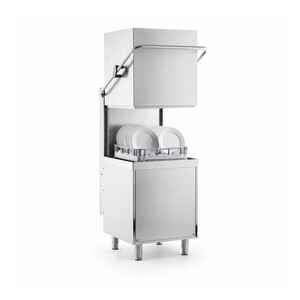 Lave-vaisselle professionnel autonome à capot en acier inoxydable, équipement de lavage de plaques, appareil électrique de nettoyage de vaisselle pour hôtel - Product Image 3