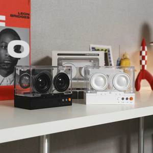 Ovroom người tiêu dùng thiết bị điện tử và phụ kiện II Loa <span class=keywords><strong>Mini</strong></span> <span class=keywords><strong>Bluetooth</strong></span> Loa 5-màu <span class=keywords><strong>LED</strong></span> tâm trạng đèn 6W âm thanh 250g <span class=keywords><strong>mini</strong></span> kích thước - Product Image 5