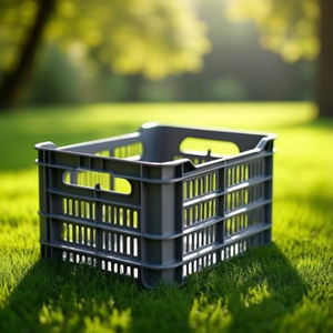 Gray PS <b>Crate</b> 170mm Height - Product Image 3