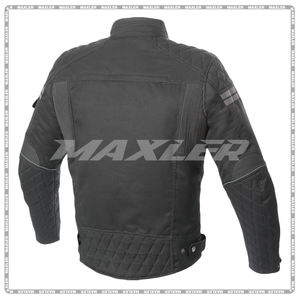 Chaqueta de Motocicleta Corta de Talla Grande con Certificación CE, Impermeable, Transpirable, para Todas las Estaciones, con Textil Reflectante para Motociclismo - Product Image 5