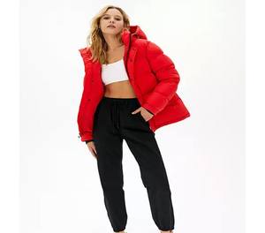 Vestes matelassées en tricot pour femmes, de haute qualité, personnalisées, pour l'hiver, les sports de plein air, fermeture éclair, mode, chaudes, imperméables, réversibles, en nylon - Product Image 4