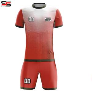 Vêtements de football uniforme de football scolaire vêtements de football pour garçons personnalisés maillot d'équipe de football imprimé par sublimation - Product Image 1