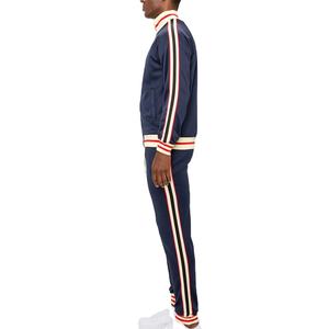 Ensemble de survêtement homme automne 2026 avec sweat à capuche zippé et pantalon de jogging, motif uni, grandes tailles, survêtement zippé OEM pour le printemps - Product Image 5