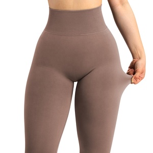 Côtelé 2 pièces femmes sport soutien-gorge sans couture Yoga ensemble Gym Fitness Yoga porter course bout à bout coton respirant Leggings ensemble d'entraînement - Product Image 1