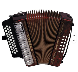 Nouvel accordéon diatonique Hohner 3500FB Corona II 31 boutons FBbEB en aluminium OEM - Product Image 3