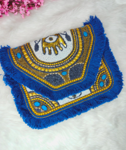 New Designer Banjara Handmade <b>Handbag</b> Embroidered <b>Boho</b> Indian Vintage Stylish Fringe Bag for Women Hot Selling in Dubai Canada - Product Image 3