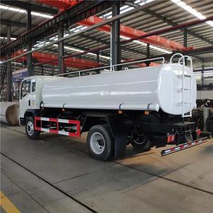 Camion-citerne d'eau manuel 4x2 de 10 tonnes d'occasion pour le transport d'eau potable, réservoirs en acier inoxydable - Product Image 4