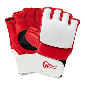 Gants MMA respirants au design personnalisé pour adultes Vêtements d'entraînement en cuir imperméables à faible quantité minimale de commande avec poignées - Product Image 4