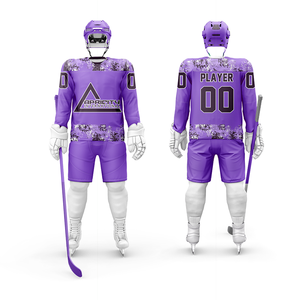 Vêtements d'équipe personnalisables OEM ODM pour le hockey sur glace vente en gros de maillots personnalisés impression par sublimation uniformes de hockey sur glace fournisseur d'usine - Product Image 5