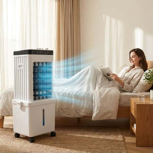 เครื่องทำความเย็นแบบพกพา 3-in-1 รุ่นใหม่ พร้อมฟังก์ชั่นลดความชื้นและพัดลม ใช้ไฟฟ้ากระแสสลับ เสียงเบา ทำความเย็นอย่างเดียว - Product Image 3