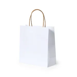 Sacchetto di Carta Riciclata Yeman, Gadget Promozionale Ecologico, Sostenibile ed Ecosostenibile - Product Image 1