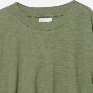 Ensemble de haut court pour femme tendance et écologique pour l'été, col rond, manches courtes, séchage rapide et respirant - Product Image 6