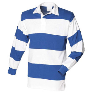 เสื้อรักบี้ชายมืออาชีพเสื้อฟุตบอลแบบเย็บติดเสื้อใส่สบายระบายอากาศ - Product Image 3