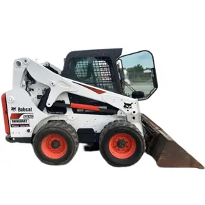 High Quality Easy To Operate Used 2017 Bobcat S650 Skid Steer Loader Powerful Efficient Loader Wheeled Skid Steer