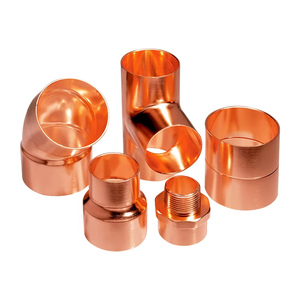 Venta de fábrica, conector en T de codo de cobre para aire acondicionado, refrigeración de refrigerador - Product Image 4