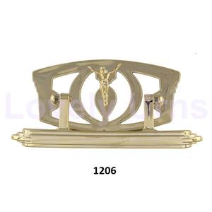 Poignée en laiton de cercueil avec le miroir poli - Product Image 1