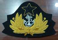 Badges personnalisés brodés sur fil métallique à coudre avec épingle de sûreté pour casquettes et uniformes - Étiquettes de vêtements