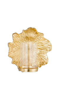 Bandeja de Metal con acabado antiguo dorado con forma de hoja de aluminio para servir alimentos, mesa decorativa con forma de hoja de fundición de Metal - Product Image 5