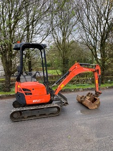 Mini pelleteuse/pelleteuse Kubota U17-3, année 2014, 3000 heures de travail - Product Image 5