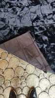 Leder Türkischer Moderner Maschinengefertigter Fleckresistenter Mittellanger Flor Jacquard-Gewebter Abstrakter Muster-Teppich für Schlafzimmer/Wohnzimmer Heimgebrauch