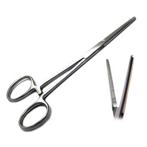 คีมหนีบยุงเครื่องมือผ่าตัดทางการแพทย์แบบโค้ง - Product Image 6