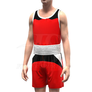 Trajes de boxeo de alta calidad Ropa de entrenamiento Ropa de boxeo para hombres Precio al por mayor Trajes de boxeo para adultos - Product Image 5