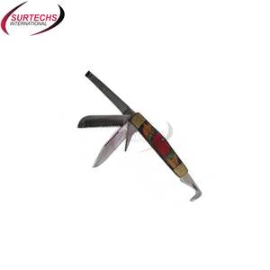 Herramienta profesional para el cuidado equino: Cuchillo multiusos para pezuñas, peine, raspador, herramienta de aseo, instrumentos quirúrgicos de bolsillo para pezuñas, clase I, para caballeros. - Product Image 4