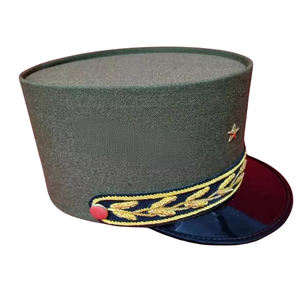 Forraje Kepi Amarillo con bordado antiguo Venta en línea Bummers Antique Caps Manufactures - Product Image 3