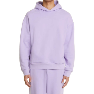 Sudadera con Capucha Corta de Felpa Francesa Personalizada con Logotipo, Talla Grande, de Alta Calidad, 100% Algodón, para Hombre - Product Image 2