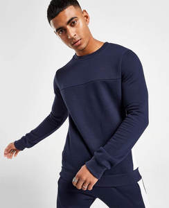 Survêtement de football en gros pour hommes, survêtements personnalisés avec logo, molleton technique zippé, jogging uni pour hommes, survêtement en coton respirant pour hommes - Product Image 2