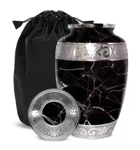 Urnes en métal abordables pour les cendres dans des designs modernes urnes de crémation décoratives accrocheuses du fabricant indien - Product Image 2