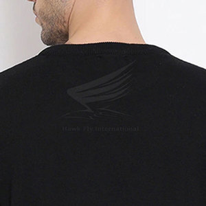 Camiseta de Hombre de Alta Calidad 100% Algodón, Manga Corta, Servicio OEM, Diseño de Logotipo Personalizado, Transpirable, Informal, para Verano - Product Image 5