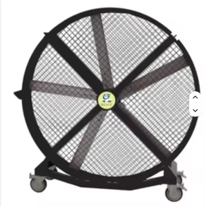 มอเตอร์ PMSM ความเร็วสูง ดีไซน์ใหม่ ขนาด 1.5 ม. 57 นิ้ว พัดลมอุตสาหกรรมแนวตั้งเคลื่อนที่ได้พร้อมที่จับ - Product Image 1