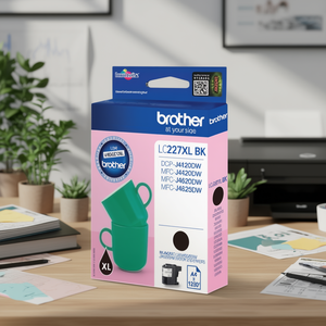 Cartouche d'encre Brother LC227XL BK noire à haut rendement pour imprimantes DCP J4120DW MFC J4420DW J4620W J4630W - Product Image 3