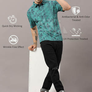 Camiseta de Hombre de Marca Propia, Tejido de Punto Sólido, Transpirable, Holgada y Cómoda, Personalizable, Poliéster/Algodón - Product Image 5