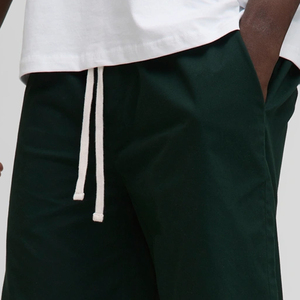 Shorts pour hommes en tissu respirant à prix avantageux, lavage léger, matière en coton, vêtements décontractés, ajustables et respirants, coupe décontractée - Product Image 5