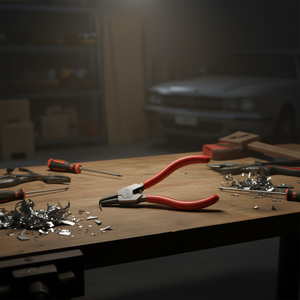 Alicates de punta curva USAG 90 con diseño de círculos externos - Product Image 3