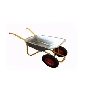 Bearing Resistant Metal Tray Material High Load Wholesales Heavy Duty Bathtub Pneumatic Wheel Wheelbarrow - Product Image 5
