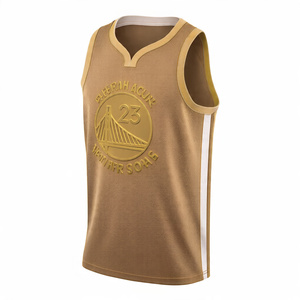 เสื้อบาสเก็ตบอลสำหรับผู้ชายเสื้อบาสเก็ตบอลระบายอากาศน้ำหนักเบาออกแบบได้ตามต้องการ - Product Image 2