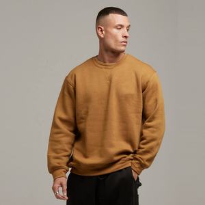 เสื้อสเวตเตอร์แบบสวมหัวสำหรับผู้ชายเสื้อสเวตเชิ้ตแบบสวมหัวแขนยาวผ้าฝ้ายถักทรงหลวมพอดีตัวสำหรับฤดูใบไม้ร่วงและฤดูหนาว - Product Image 3